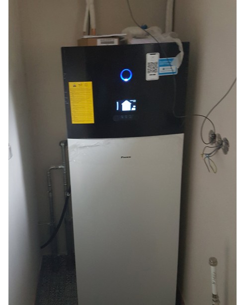 Realizácia tepelného čerpadla DAIKIN Altherma - Raková