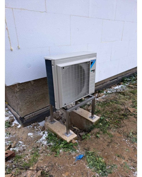 Realizácia tepelného čerpadla DAIKIN Altherma - Zubrohlava
