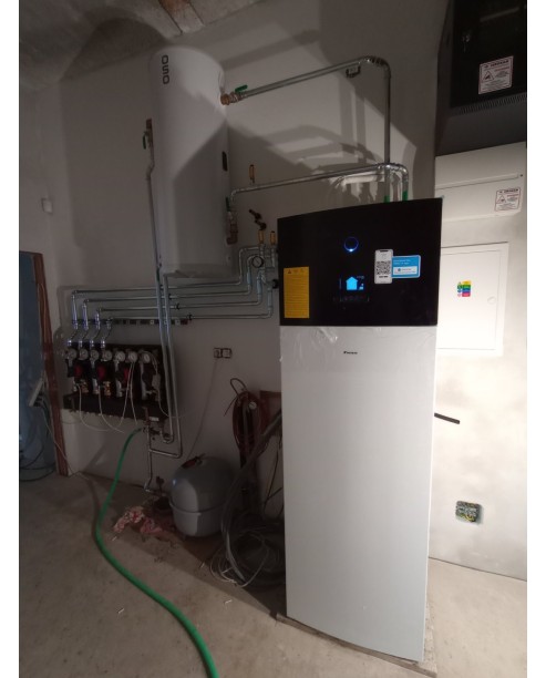 Realizácia tepelného čerpadla DAIKIN Altherma - Kysucký Lieskovec