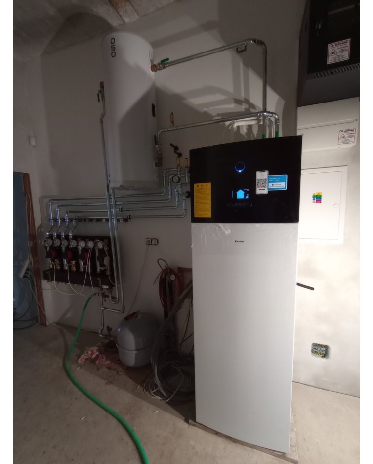 Realizácia tepelného čerpadla DAIKIN Altherma - Kysucký Lieskovec