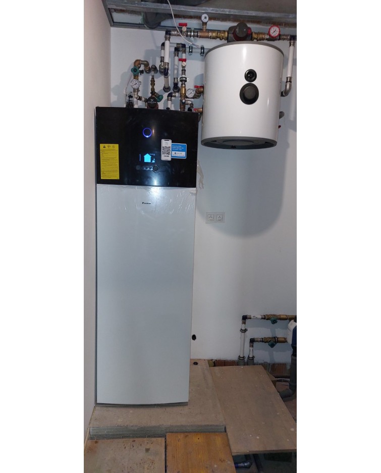 Realizácia tepelného čerpadla DAIKIN Altherma - Terchová