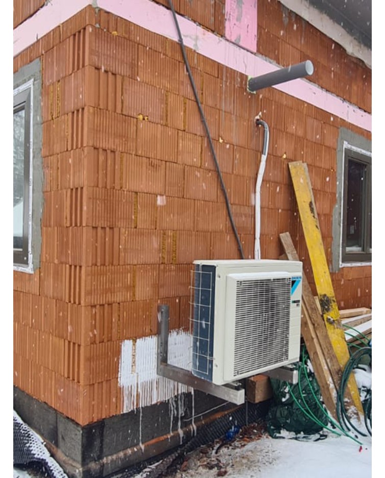 Realizácia tepelného čerpadla DAIKIN Altherma - Terchová