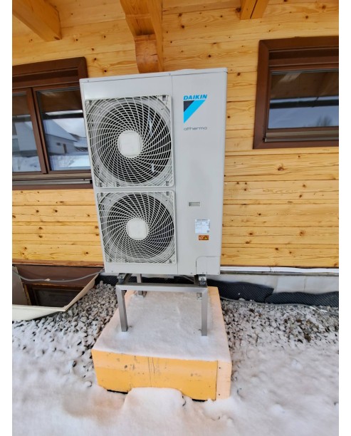 Realizácia tepelného čerpadla DAIKIN Altherma - Ťapešovo
