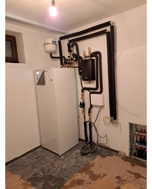 Realizácia tepelného čerpadla DAIKIN Altherma - Ťapešovo