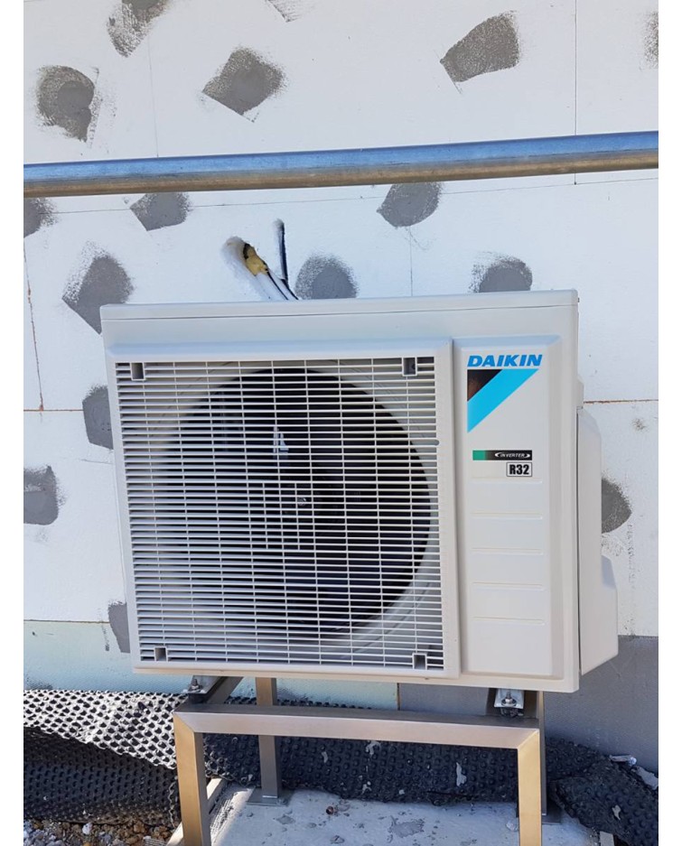 Realizácia tepelného čerpadla DAIKIN Altherma - Horný Lieskov