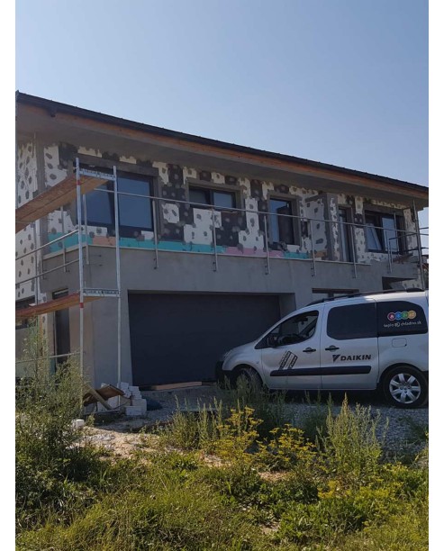 Realizácia tepelného čerpadla DAIKIN Altherma - Horný Lieskov