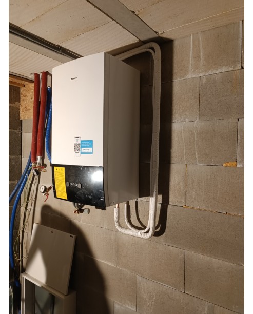 Realizácia tepelného čerpadla DAIKIN Altherma - Horný Lieskov