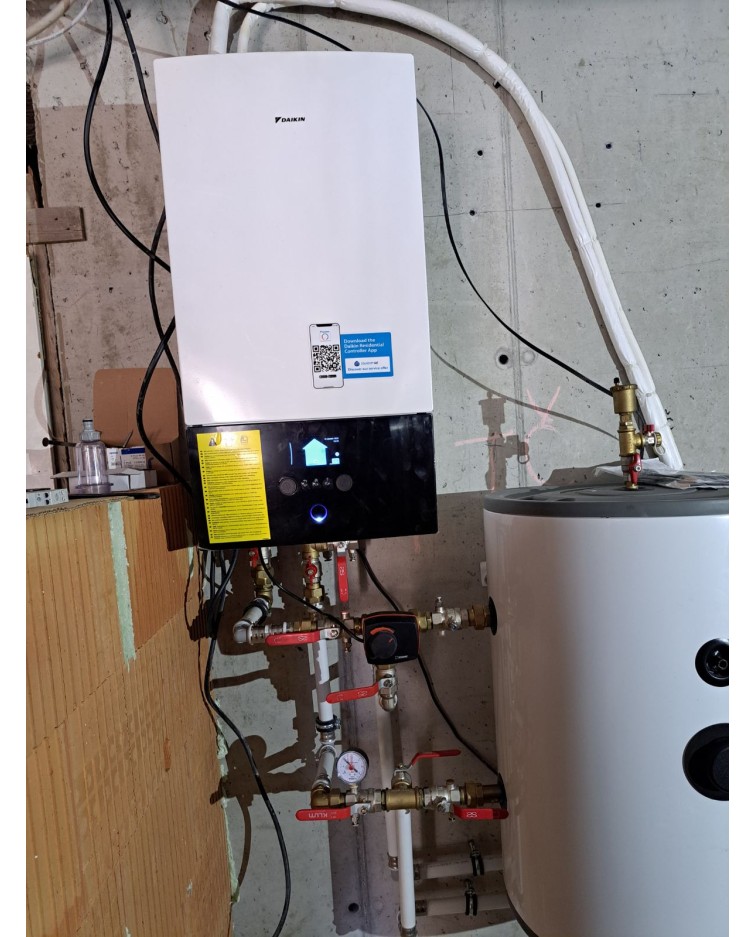 Realizácia tepelného čerpadla DAIKIN Altherma - Višňové