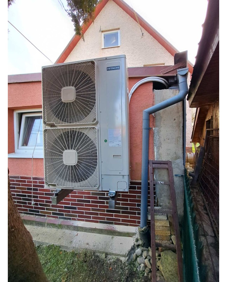 Realizácia tepelného čerpadla HITACHI - Staškov