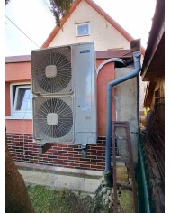 Realizácia tepelného čerpadla HITACHI - Staškov