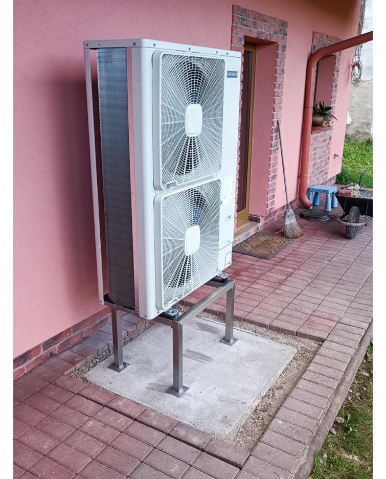 Realizácia tepelného čerpadla HITACHI - Bystrička