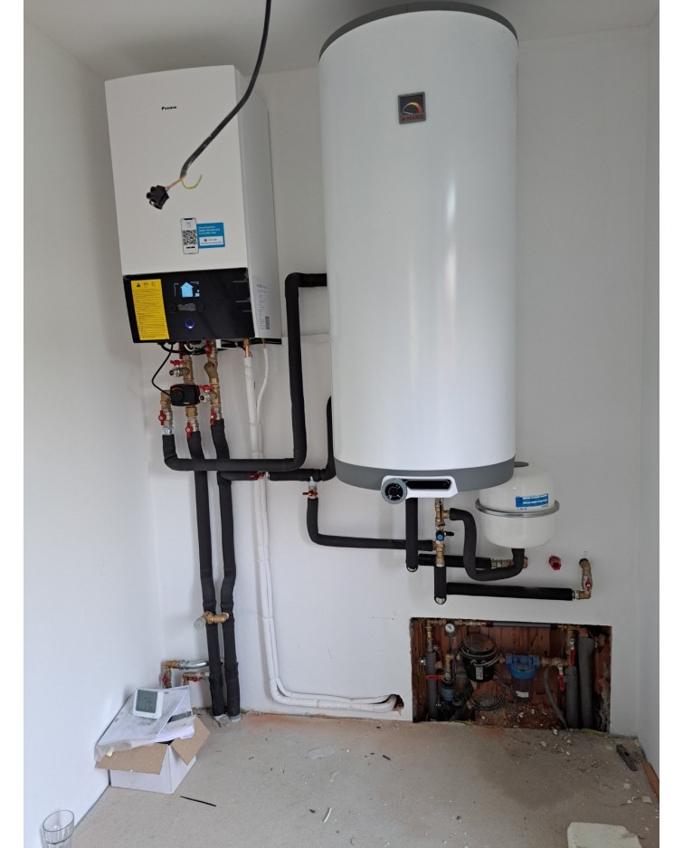 Realizácia tepelného čerpadla DAIKIN Altherma - Konská