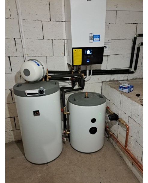 Realizácia tepelného čerpadla DAIKIN Altherma - Pšurnovice