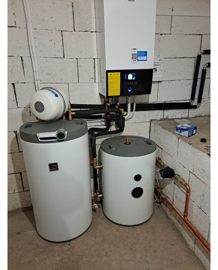 Realizácia tepelného čerpadla DAIKIN Altherma - Pšurnovice
