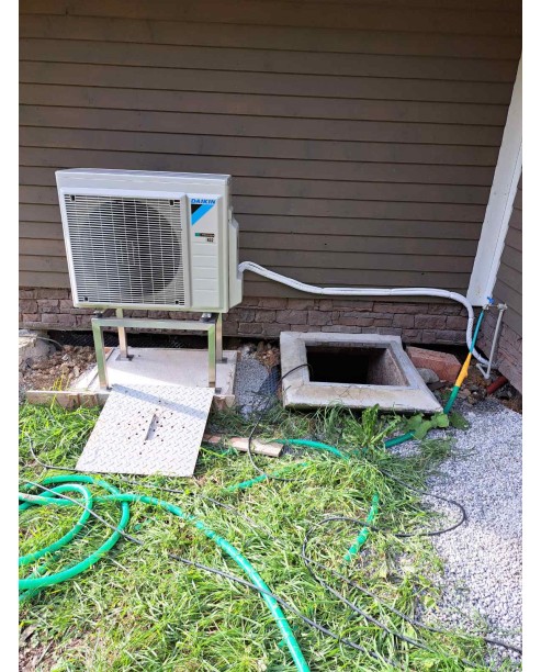 Realizácia tepelného čerpadla DAIKIN Altherma - Pšurnovice