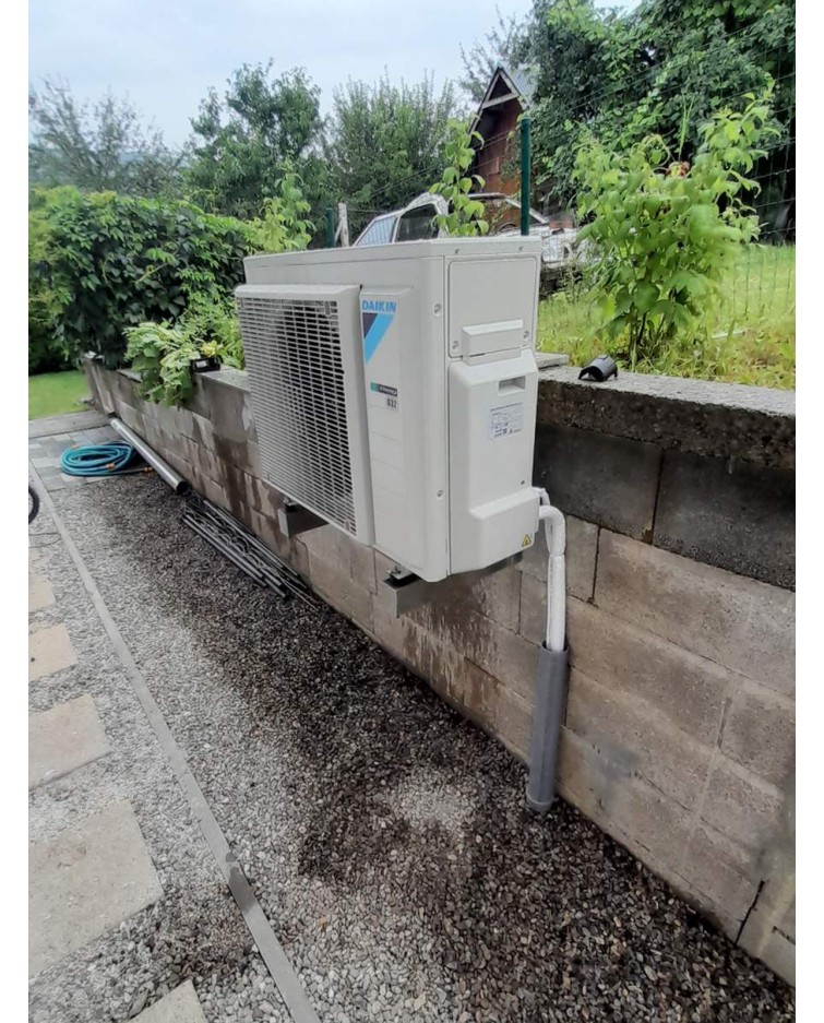 Realizácia tepelného čerpadla DAIKIN Altherma - Ovčiarsko