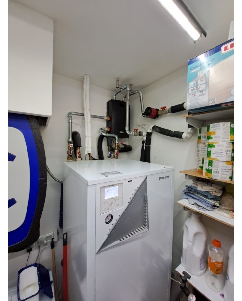 Realizácia tepelného čerpadla DAIKIN Altherma - Bratislava