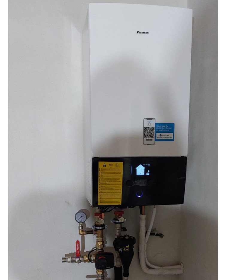 Realizácia tepelného čerpadla DAIKIN Altherma - Bytča