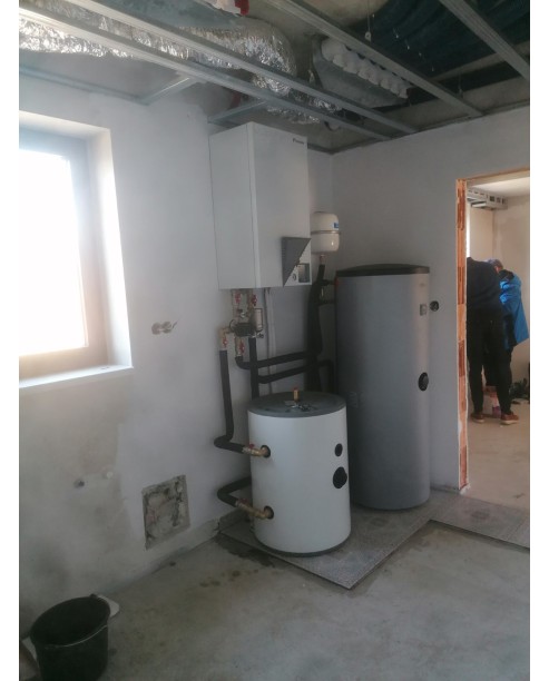 Realizácia tepelného čerpadla DAIKIN Altherma - Košťany n Turcom