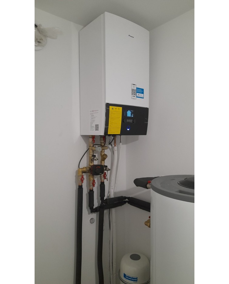 Realizácia tepelného čerpadla DAIKIN Altherma - Veľká Mača
