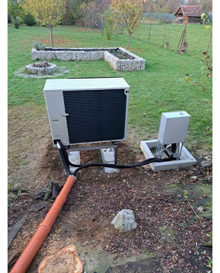 Realizácia tepelného čerpadla DAIKIN Altherma - Zamarovce