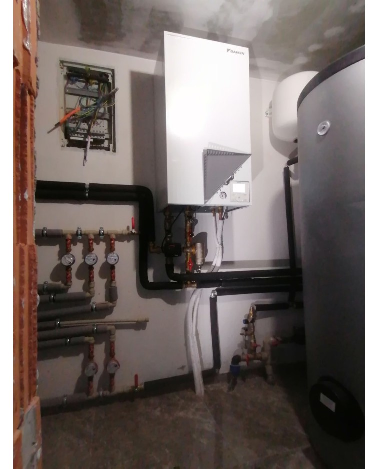 Realizácia tepelného čerpadla DAIKIN Altherma - Kysucké Nové Mesto