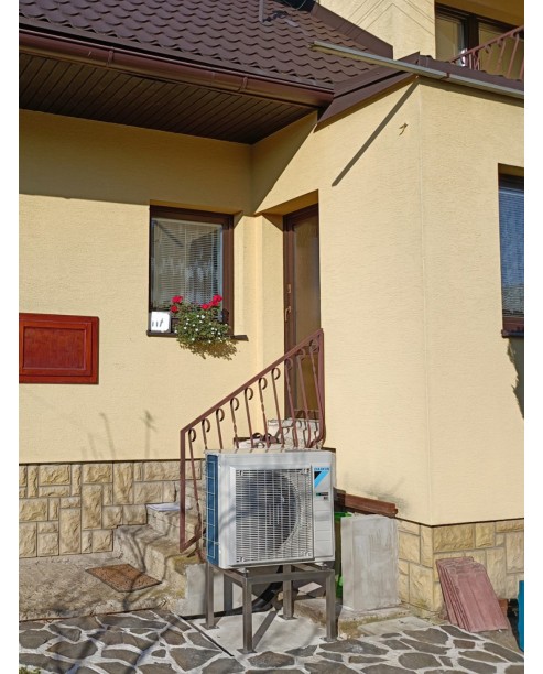 Realizácia tepelného čerpadla DAIKIN Altherma - Hatné