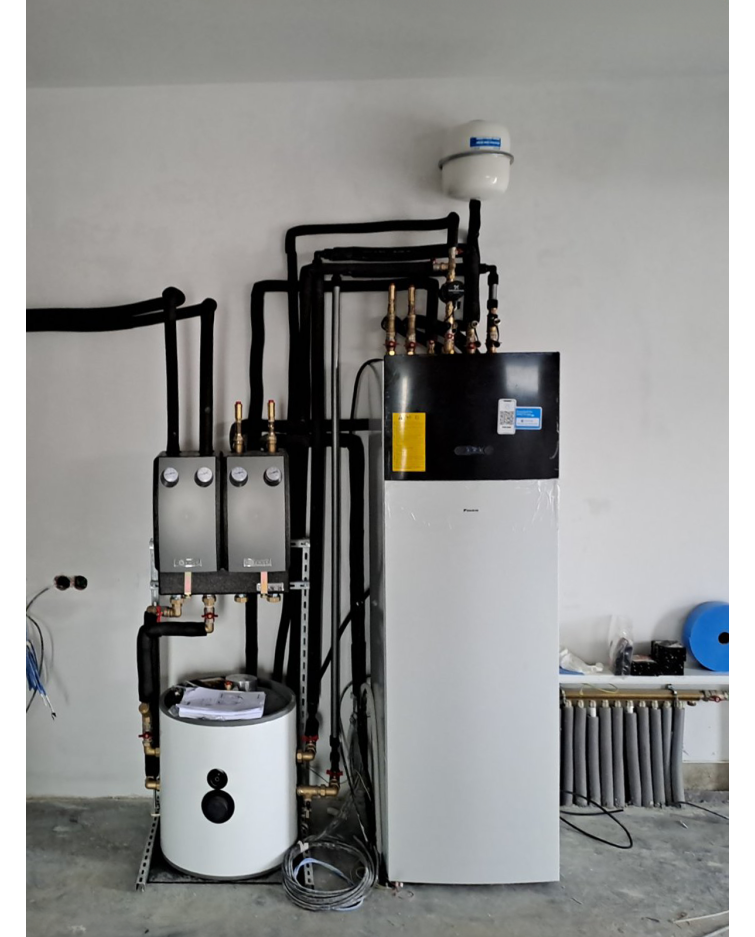 Realizácia tepelného čerpadla DAIKIN Altherma - Brodno