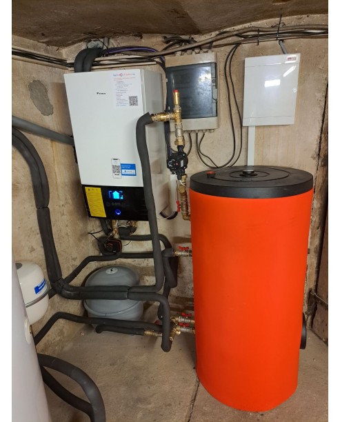 Realizácia tepelného čerpadla DAIKIN Altherma - Vrútky