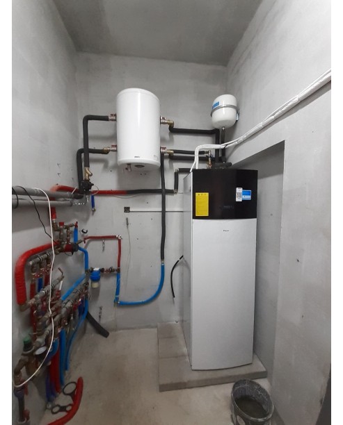 Realizácia tepelného čerpadla DAIKIN Altherma - Kysucký Lieskovec