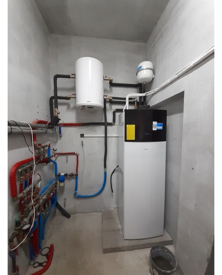 Realizácia tepelného čerpadla DAIKIN Altherma - Kysucký Lieskovec