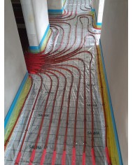 Realizácia podlahového vykurovania - Dolný Vadičov