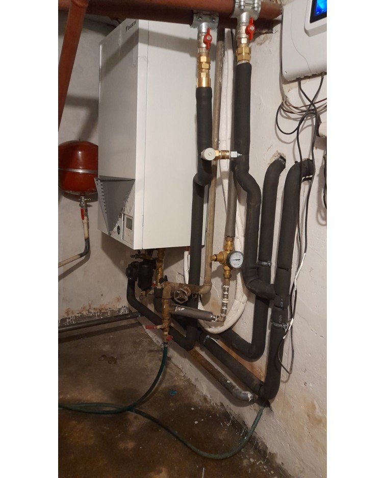 Realizácia tepelného čerpadla DAIKIN Altherma - Kubíková