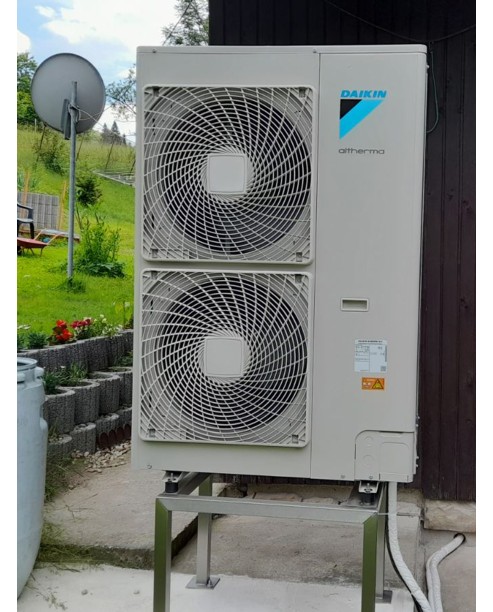 Realizácia tepelného čerpadla DAIKIN Altherma - Kubíková