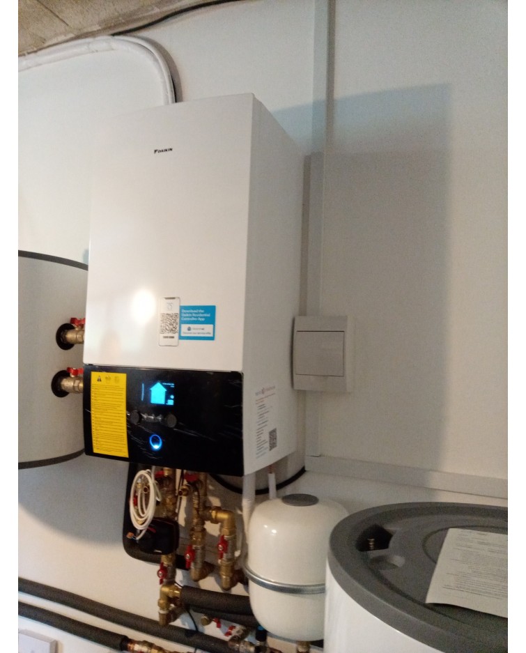 Realizácia tepelného čerpadla DAIKIN Altherma - Púchov