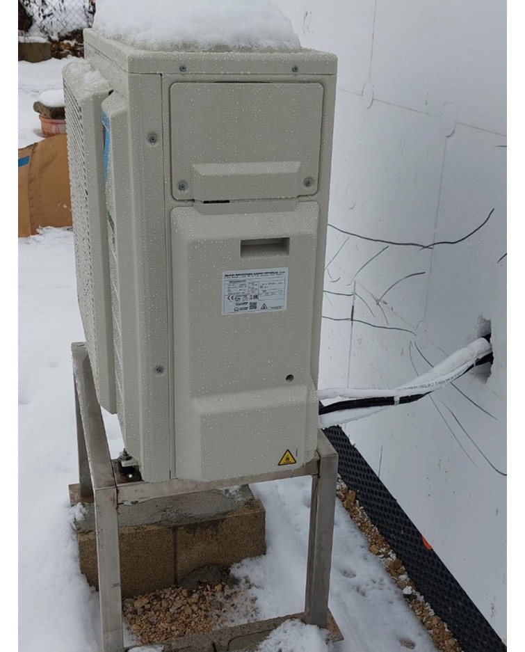 Realizácia tepelného čerpadla DAIKIN Altherma - Lietava