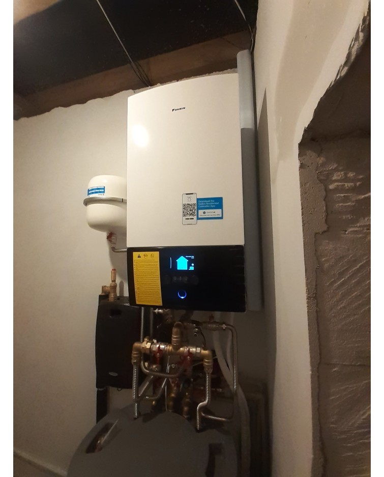Realizácia tepelného čerpadla DAIKIN Altherma - Lietava