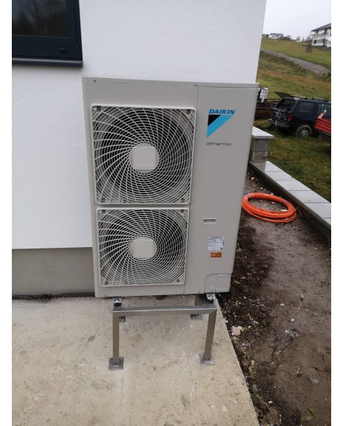 Realizácia tepelného čerpadla DAIKIN Altherma - Novoť