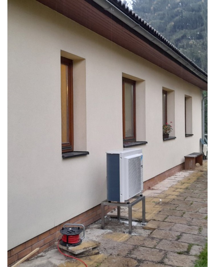 Realizácia tepelného čerpadla DAIKIN Altherma - Svederník