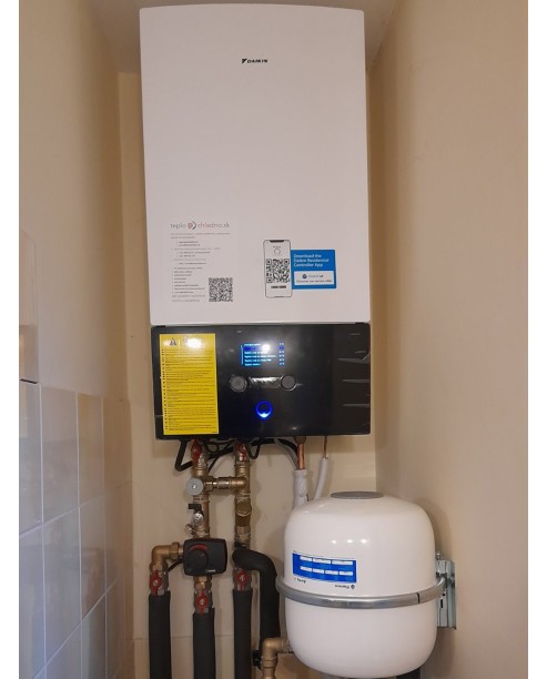 Realizácia tepelného čerpadla DAIKIN Altherma - Svederník