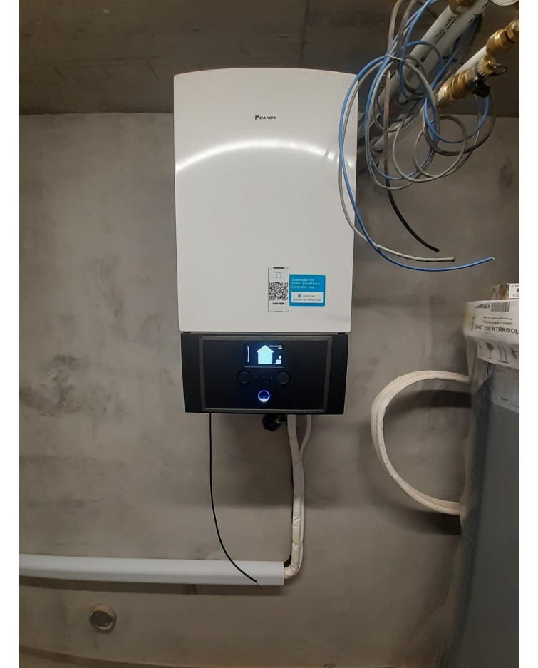 Realizácia tepelného čerpadla DAIKIN Altherma - Snežnica