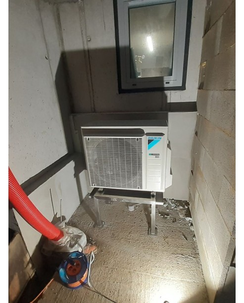 Realizácia tepelného čerpadla DAIKIN Altherma - Snežnica