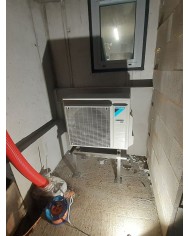 Realizácia tepelného čerpadla DAIKIN Altherma - Snežnica