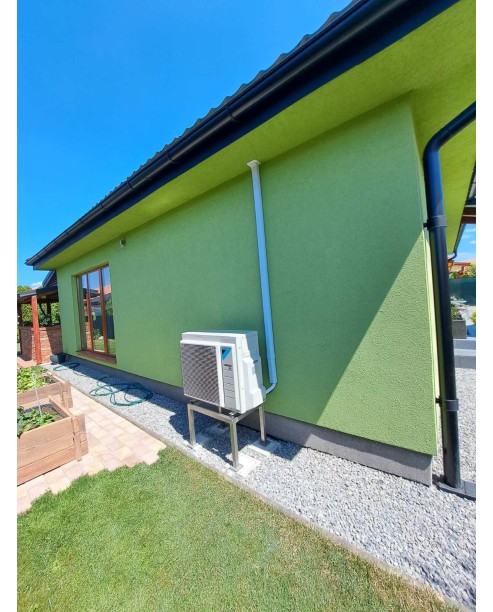 Realizácia tepelného čerpadla DAIKIN Altherma - Košťany nad Turcom