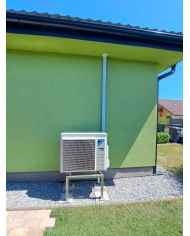 Realizácia tepelného čerpadla DAIKIN Altherma - Košťany nad Turcom