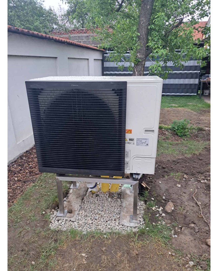Realizácia tepelného čerpadla DAIKIN Altherma - Martin