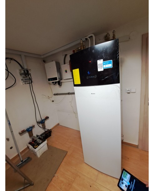 Realizácia tepelného čerpadla DAIKIN Altherma - Martin