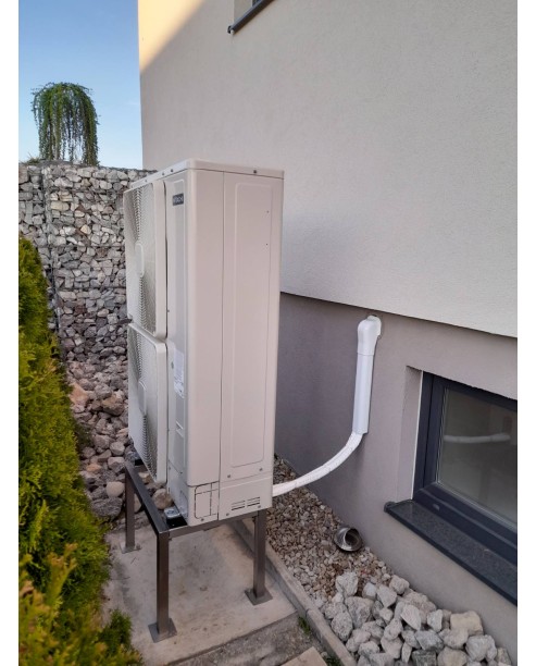 Realizácia tepelného čerpadla HITACHI - Oravská Polhora