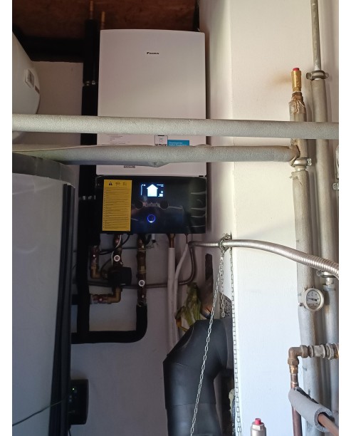 Realizácia tepelného čerpadla DAIKIN Altherma - Teplička nad Váhom