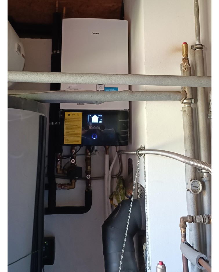Realizácia tepelného čerpadla DAIKIN Altherma - Teplička nad Váhom